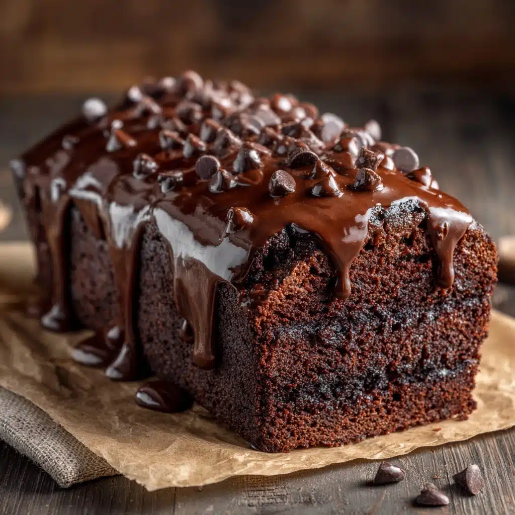 Hot Fudge Brownie Bread Recipe - Recipe Image