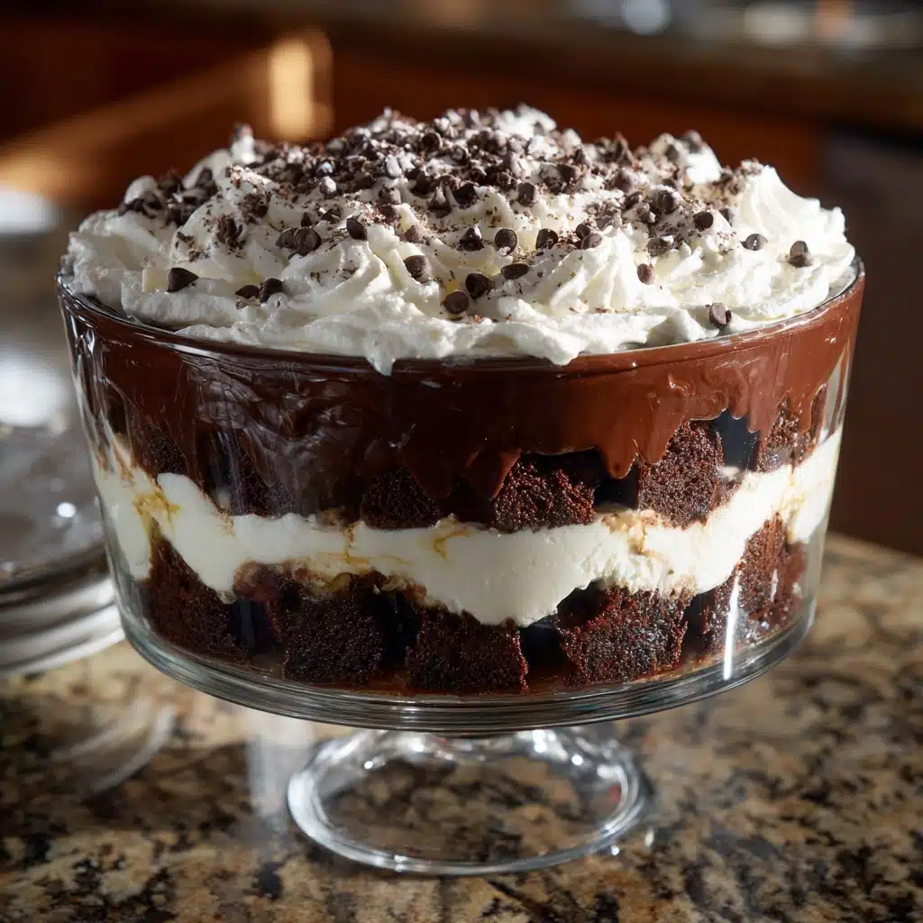 Chocolate Brownie Mousse Trifle Recipe