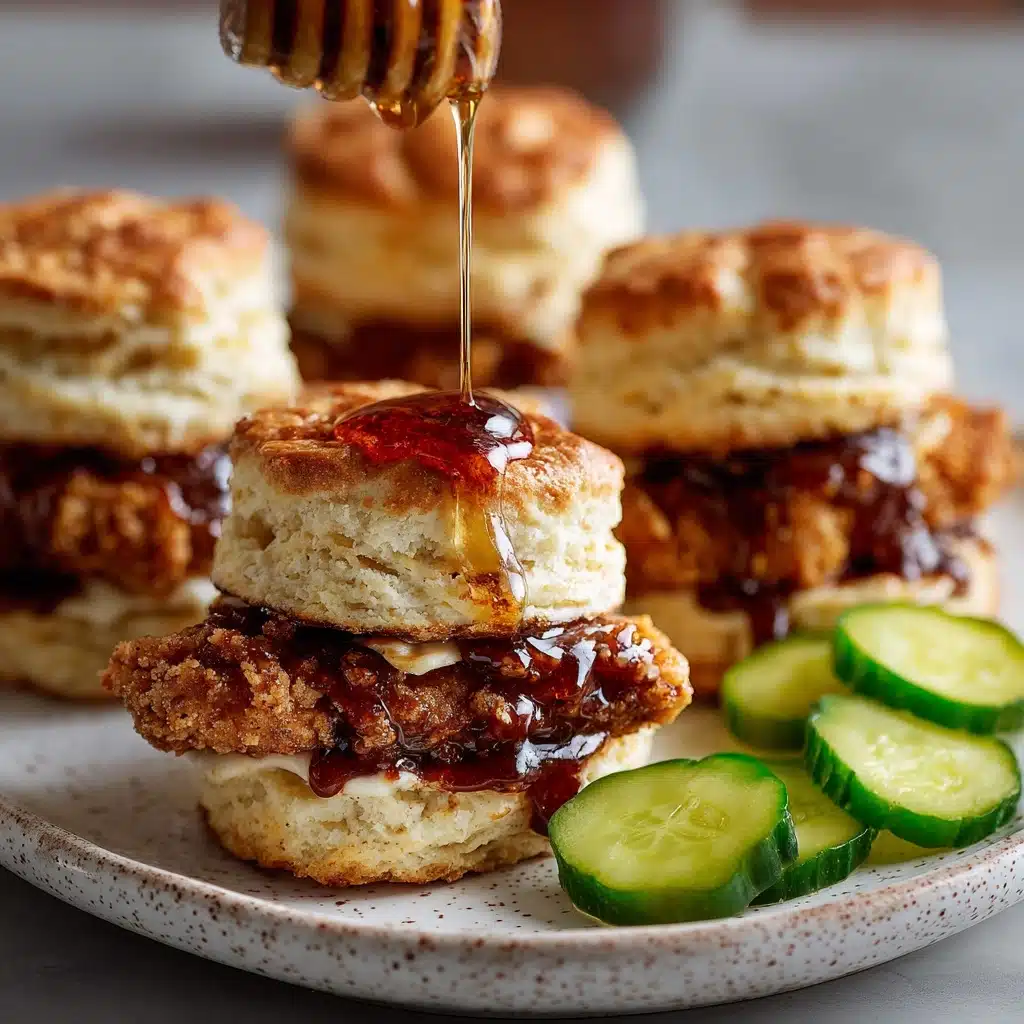Hot Honey Chicken Biscuits Recipe - Recipe Image
