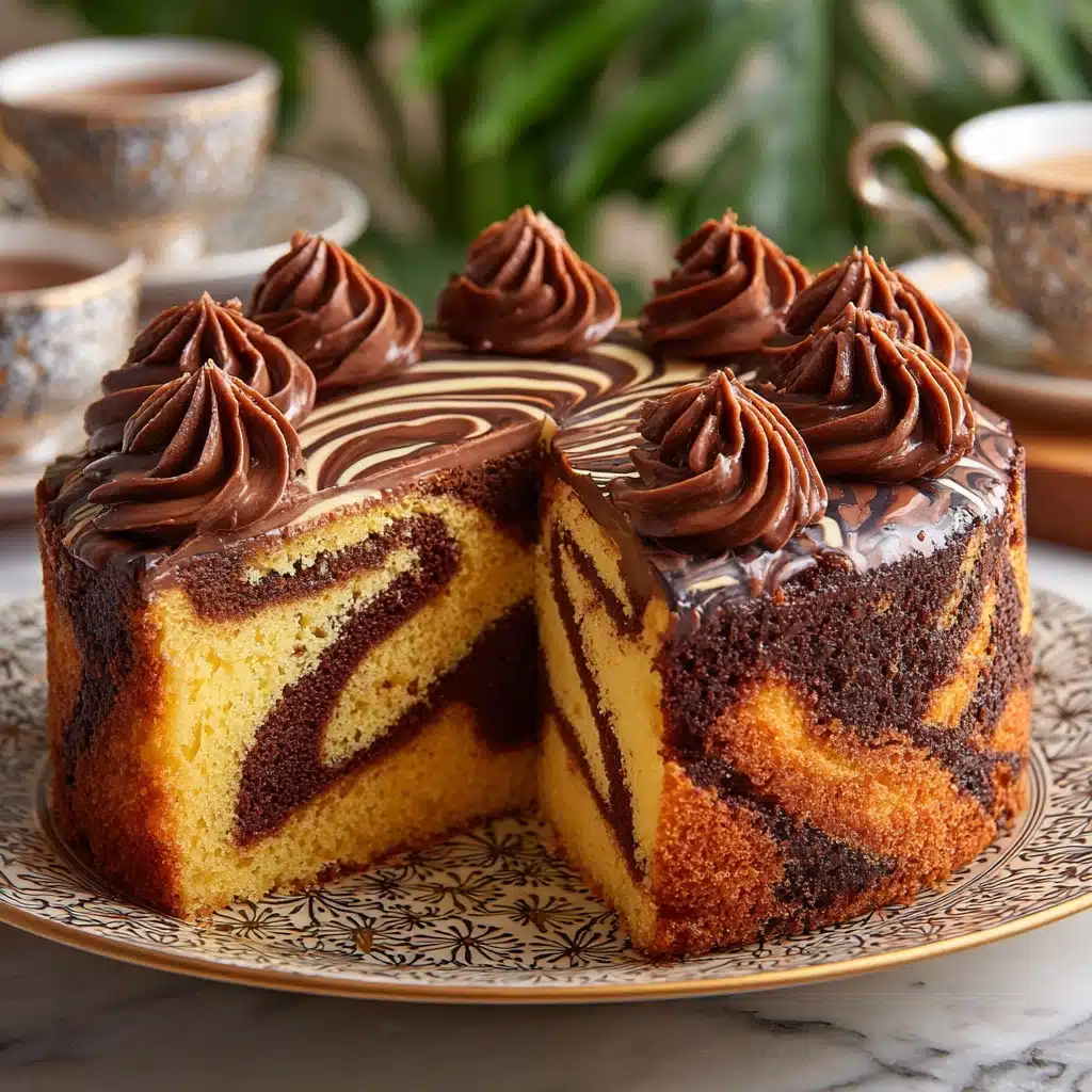 Delicious Marble Cake Recipe - Recipe Image