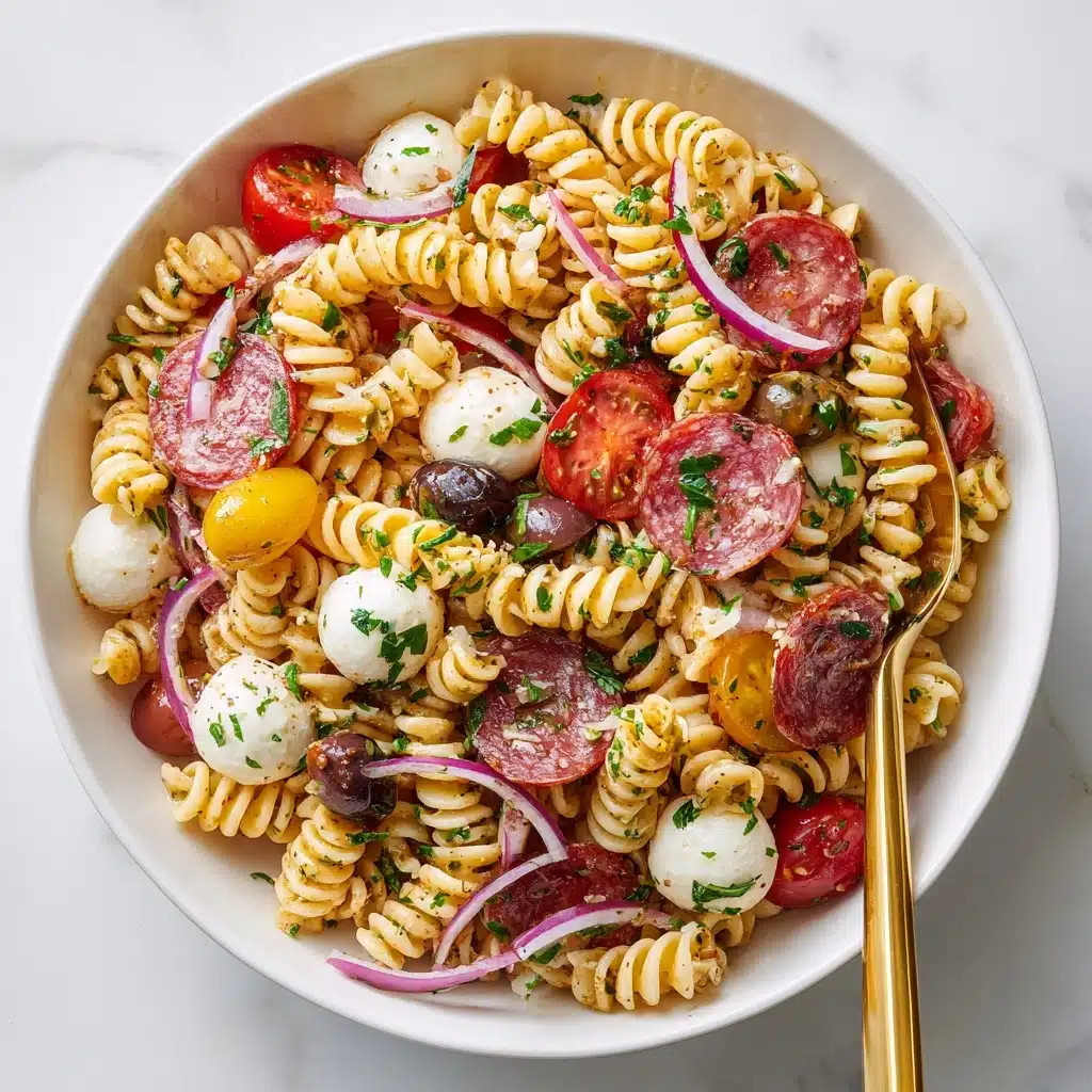 Italian Pasta Salad Recipe - Recipe Image
