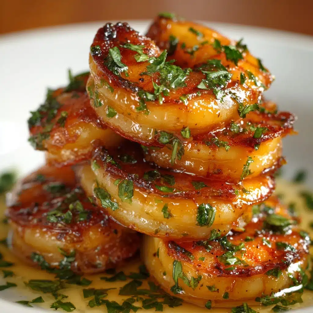 Garlic Butter Shrimp Stack Recipe