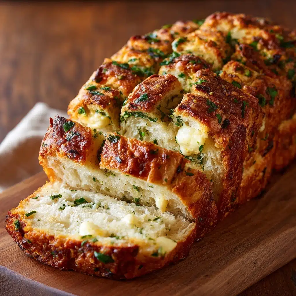 Garlic Herb and Cheese Pull-Apart Bread Recipe - Recipe Image