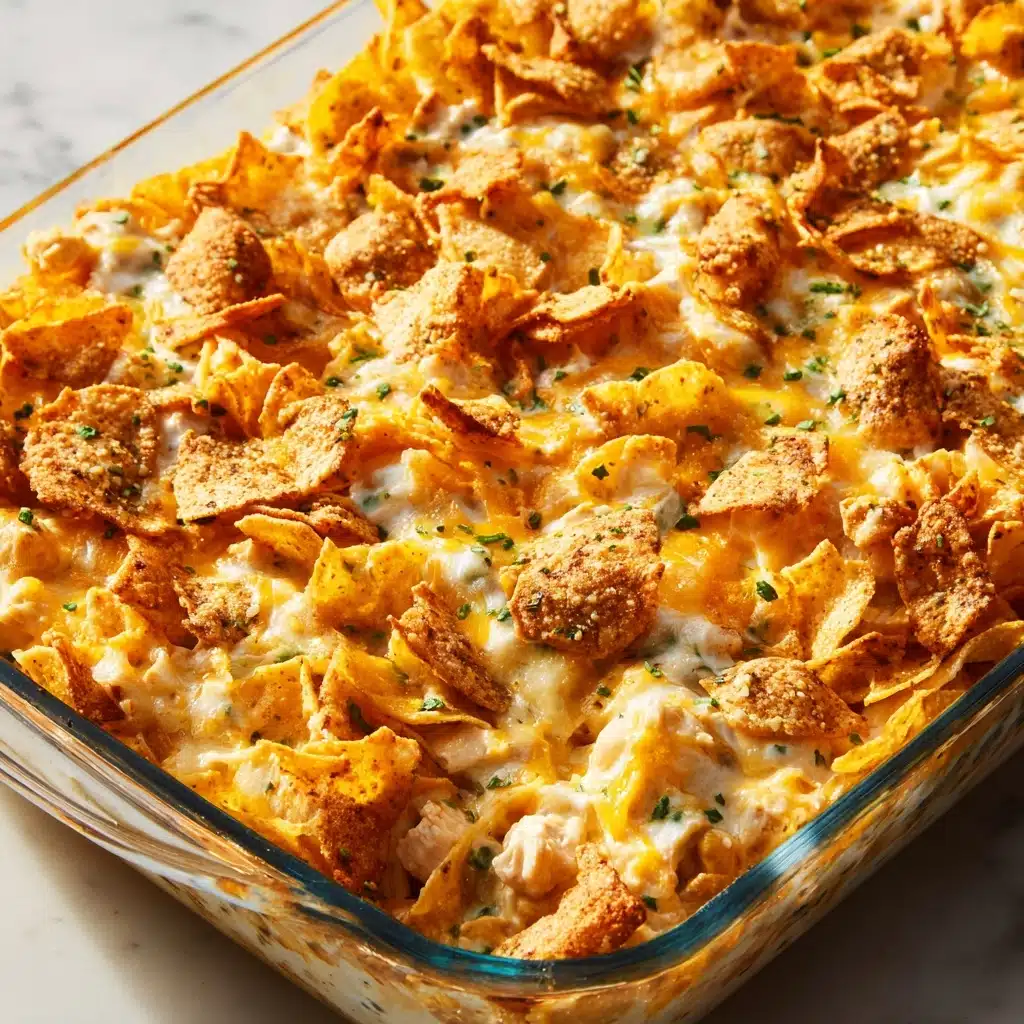 Dorito Chicken and Cheese Casserole Recipe