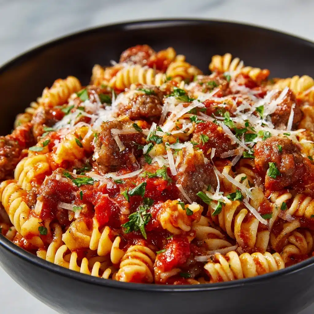 One-Pot Sausage Pasta Recipe - Recipe Image