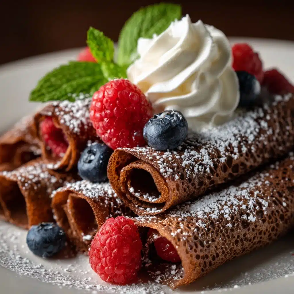 Best Chocolate Crepes Recipe - Recipe Image