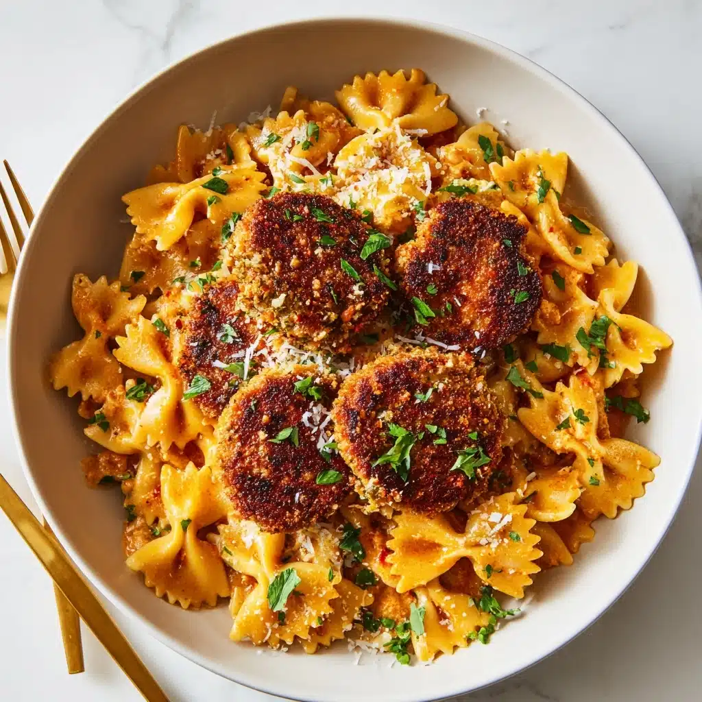 Southern Style Creamy Parmesan Chicken Pasta Recipe