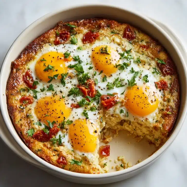 Baked Feta Eggs Recipe