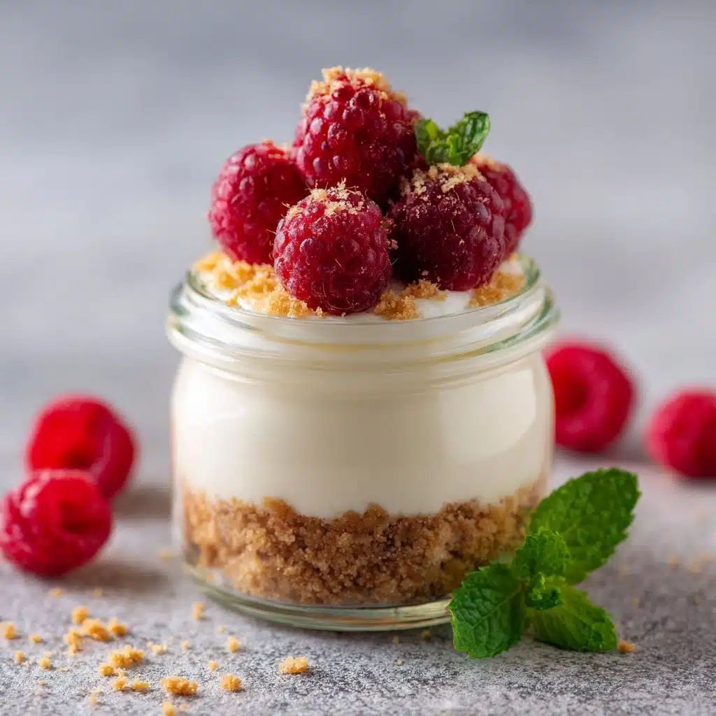 High-Protein Cheesecake Jars Recipe