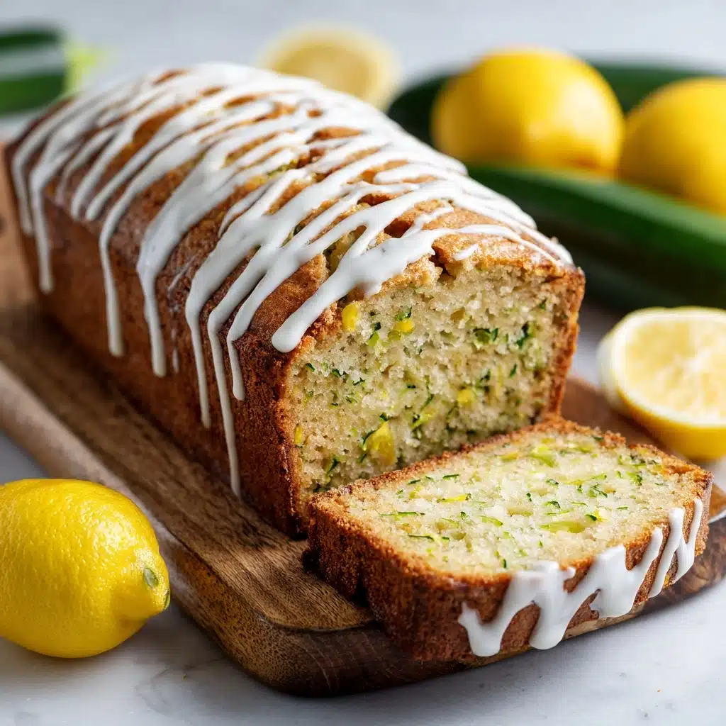 Lemon Zucchini Bread with Lemon Glaze Recipe - Recipe Image