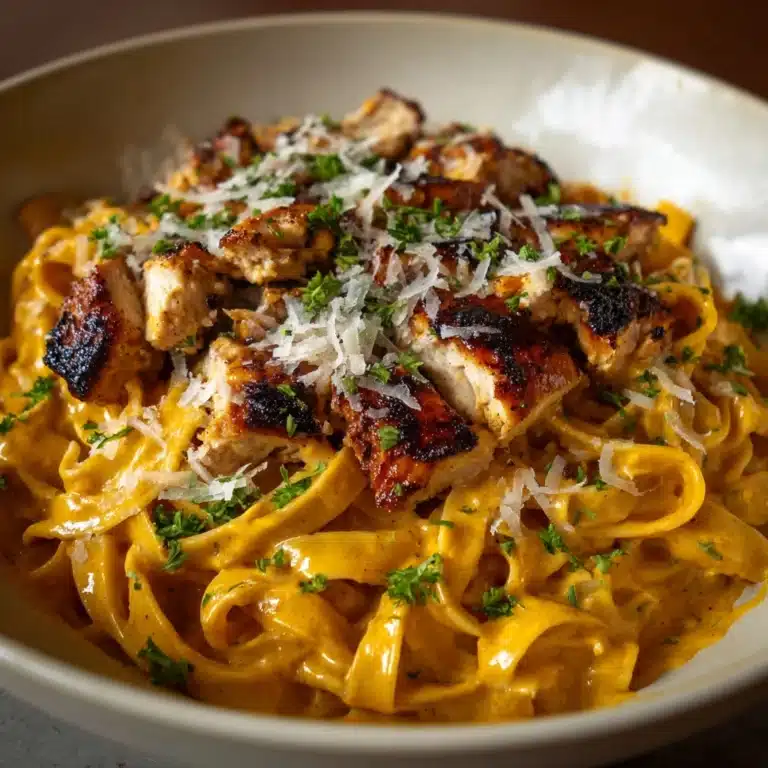 Creamy Cowboy Butter Chicken Linguine Recipe