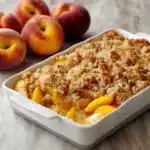 Old-Time Oven Peach Cobbler Recipe