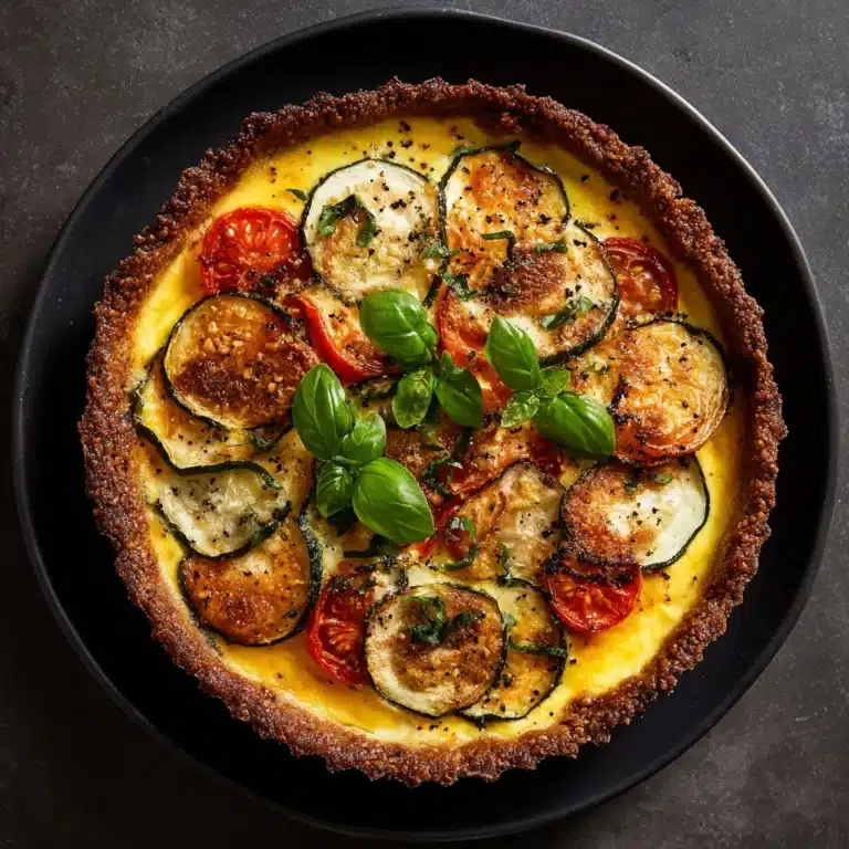 Roasted Ratatouille Quiche Recipe