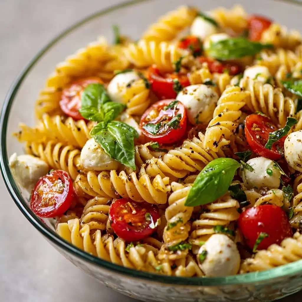 Caprese Pasta Salad: A Fresh and Flavorful Recipe for Summer Gatherings Recipe