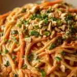 Creamy Peanut Noodles Recipe