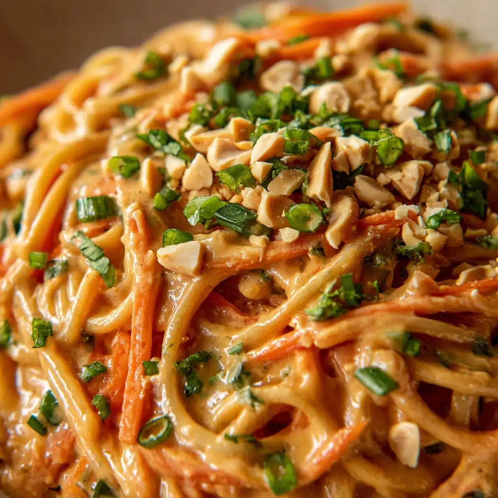 Creamy Peanut Noodles Recipe - Recipe Image