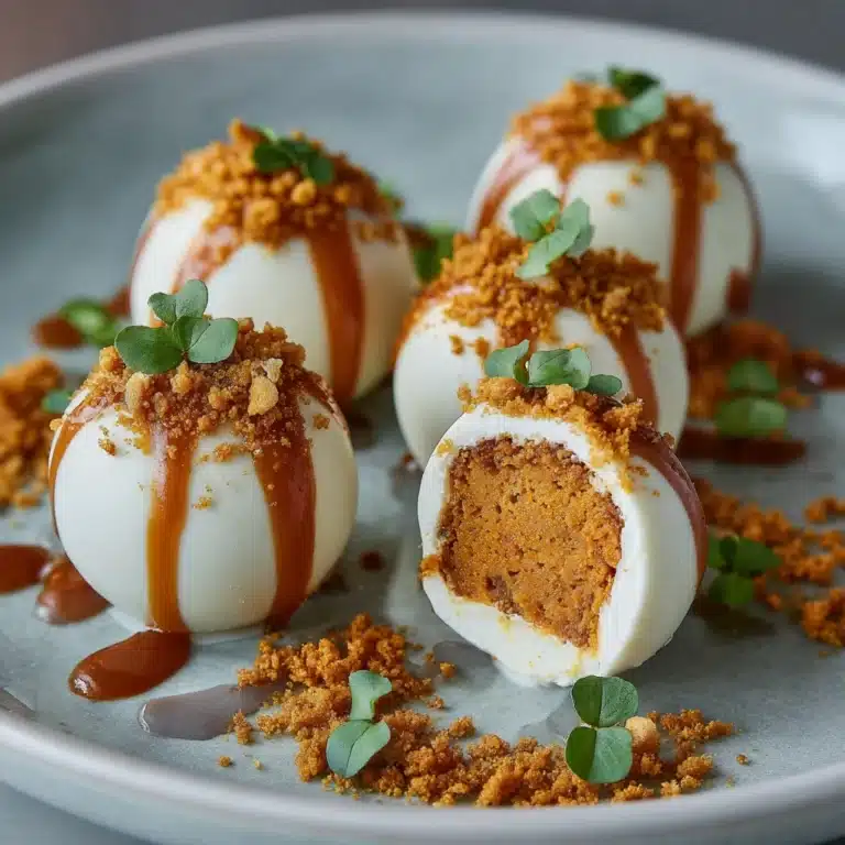 No-Bake Pumpkin Cheesecake Balls Recipe