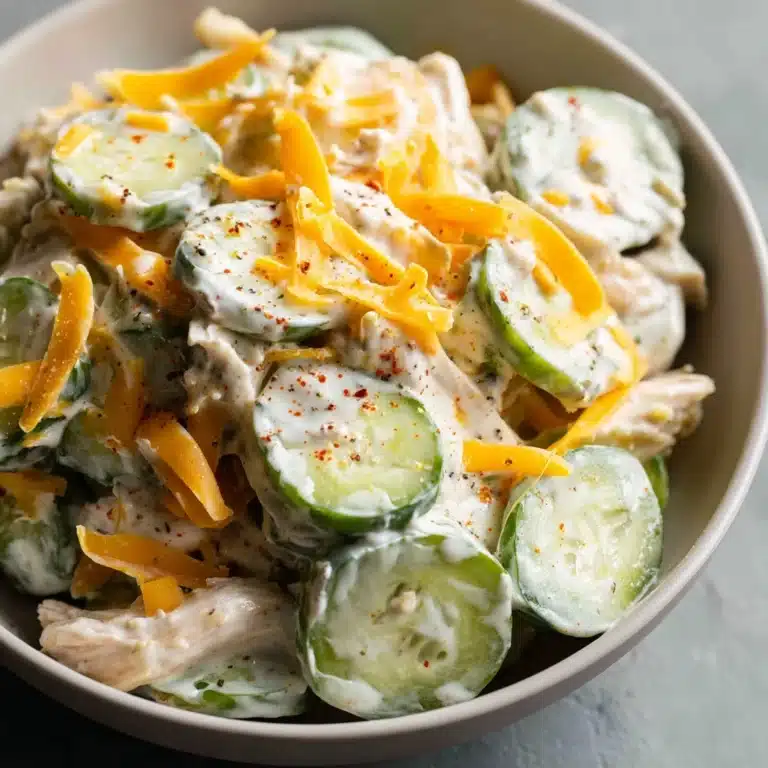 Cucumber Snack Bowl Recipe