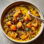 Nourishing Pumpkin Wild Rice Soup Recipe