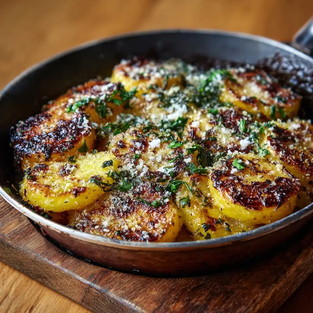 Garlic Parmesan Smashed Potatoes Recipe - Recipe Image
