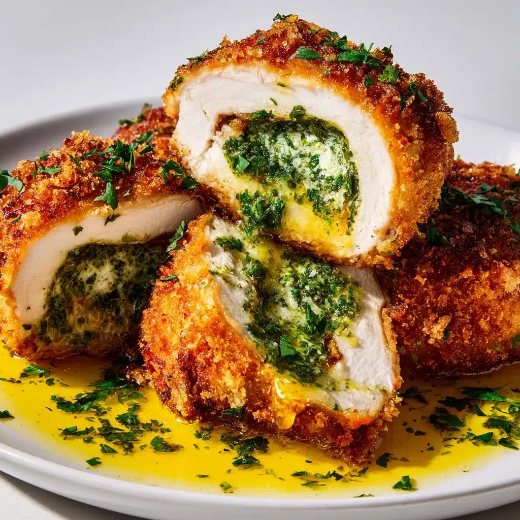 Chicken Kiev with Garlic Butter Recipe - Recipe Image