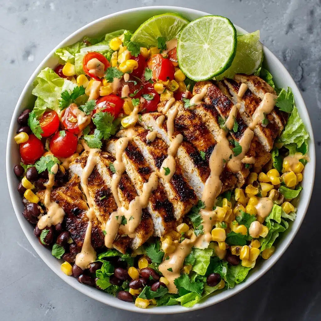 Tex-Mex Chopped Chicken Salad Recipe - Recipe Image