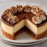 No-Bake Chocolate Peanut Butter Cheesecake Recipe