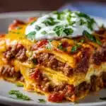 Tortilla Chip Enchiladas Recipe