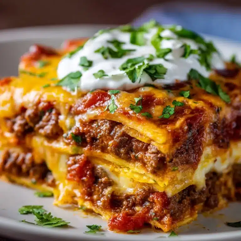 Tortilla Chip Enchiladas Recipe