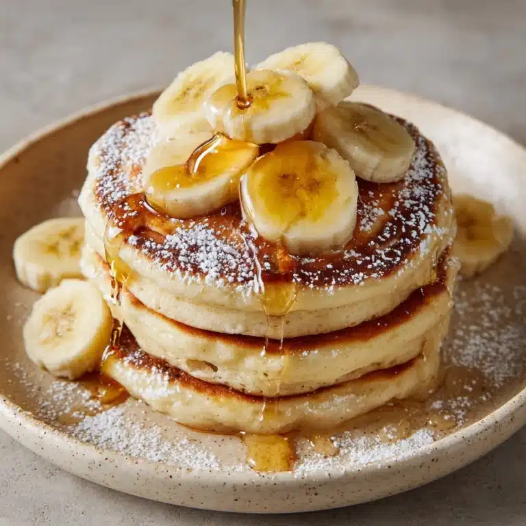 Brown Sugar Banana Pancakes Recipe