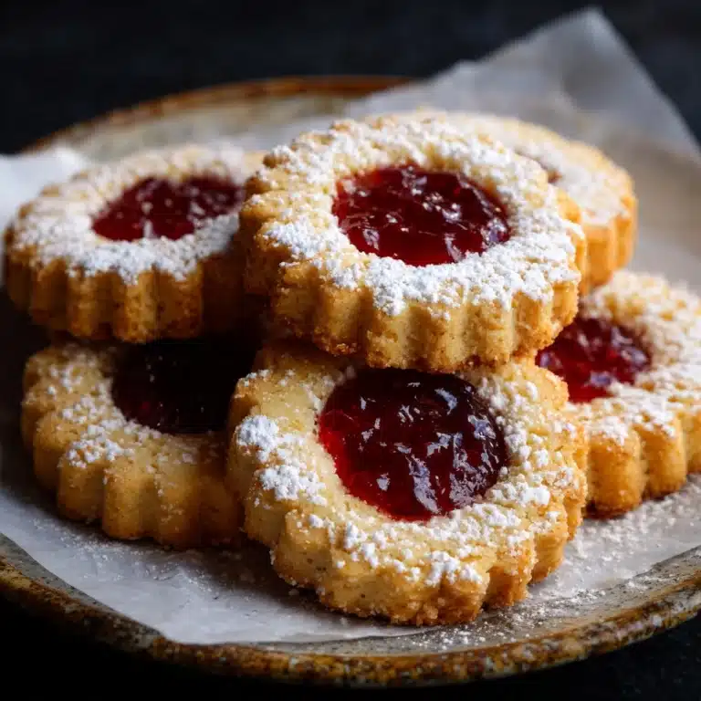 Dulce de Leche Linzer Cookies Recipe