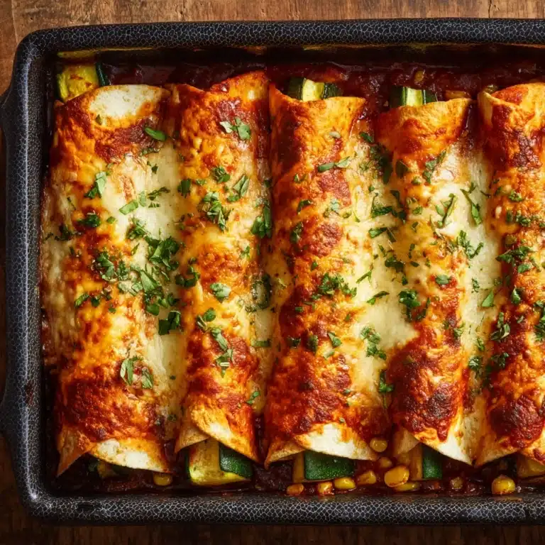 Zucchini Enchilada Roll-Ups Recipe