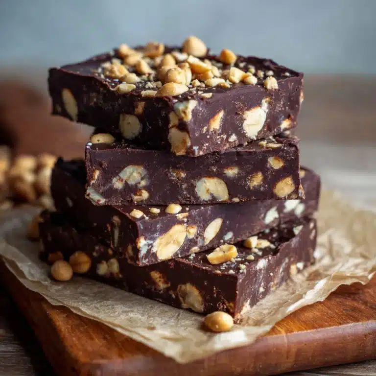 Chocolate Peanut Butter Crunch Bars Recipe