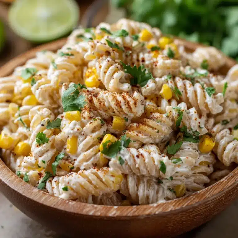 Mexican Street Corn Pasta Salad Recipe