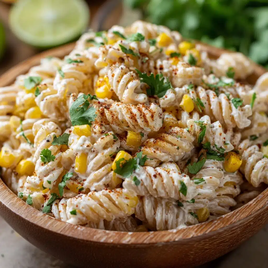 Mexican Street Corn Pasta Salad Recipe