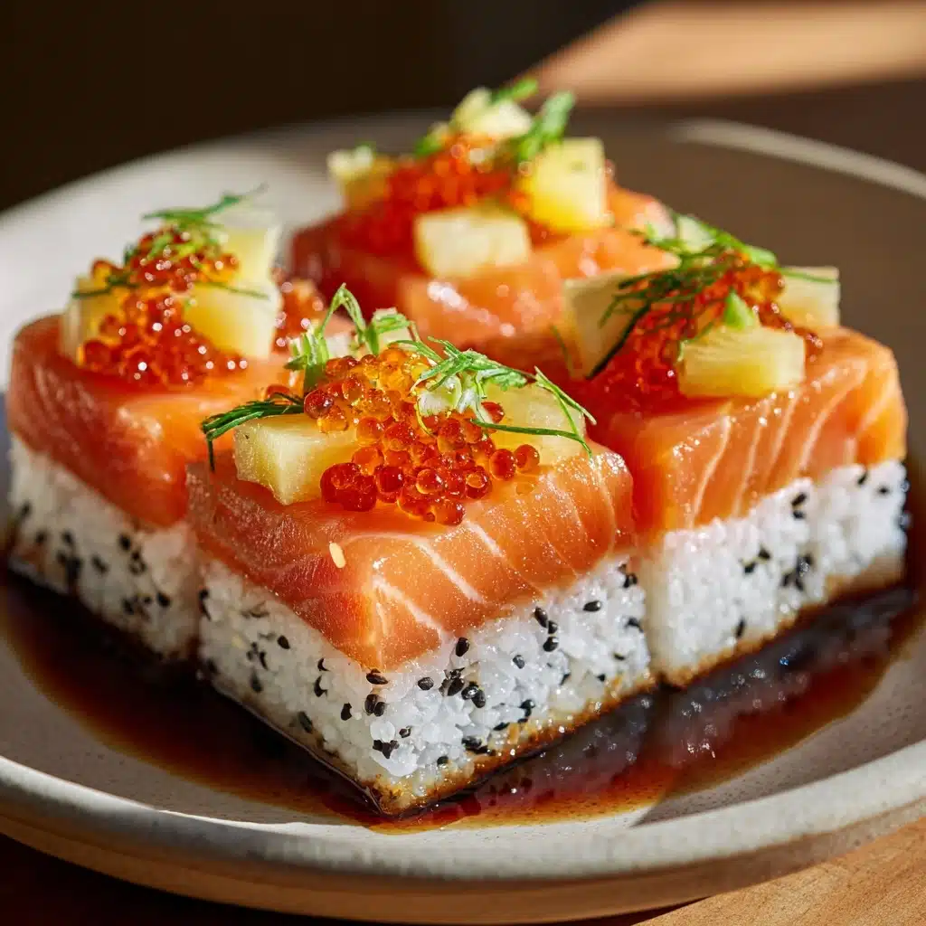 Baked Salmon Sushi Recipe