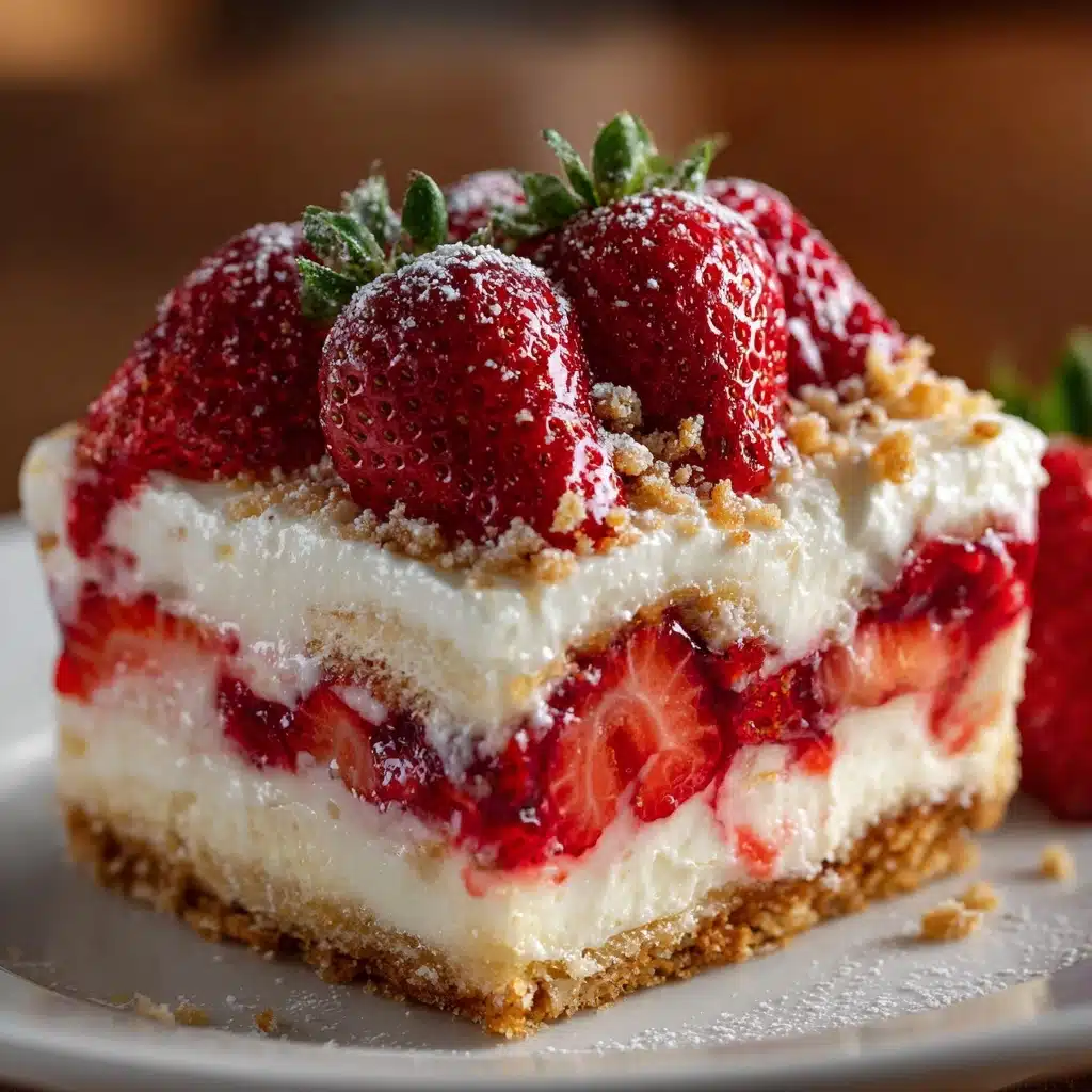 Strawberry Earthquake Cake Recipe