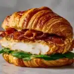 Chicken Caesar Croissant Sandwich Recipe