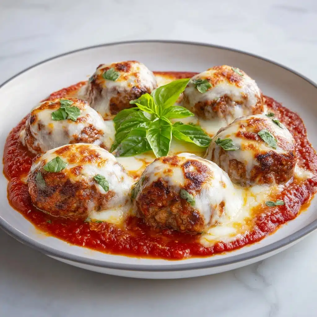 Chicken Parm Meatballs Recipe