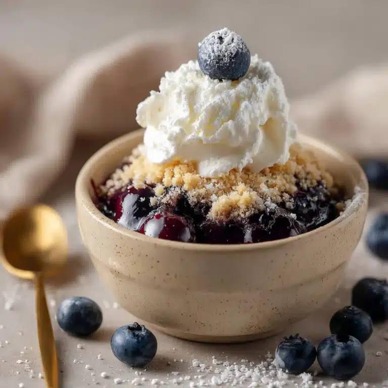 Blueberry Cobbler Recipe