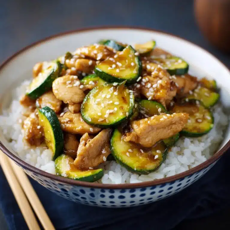 Chicken Zucchini Stir Fry Recipe
