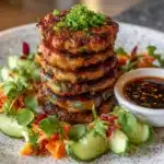 Crispy Tofu and Veggie Patties Recipe