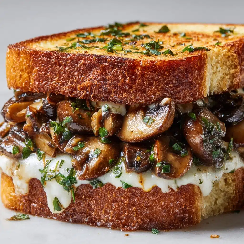 Mushroom Sandwich Melts Recipe - Recipe Image