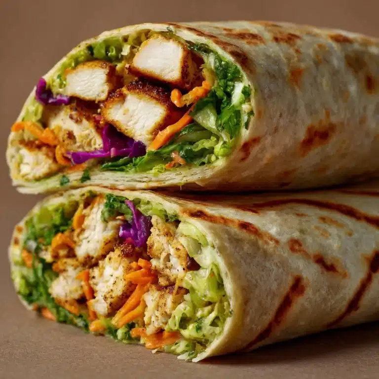 Asian Chicken Salad Wraps Recipe