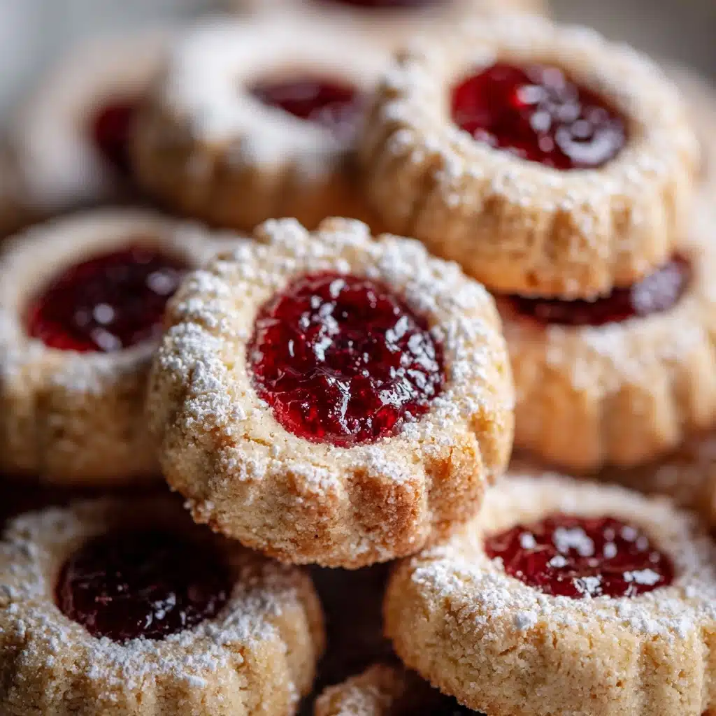 Christmas Cherry Shortbread Cookies Recipe - Recipe Image