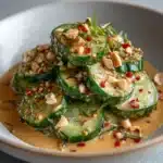 Cucumbers in Spicy Peanut Sauce Recipe