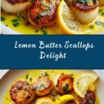 Lemon Butter Scallops Recipe