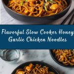 Slow Cooker Honey Garlic Chicken Noodles Recipe