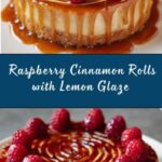 Raspberry Cinnamon Rolls with Lemon Glaze Recipe
