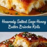 Salted Sage Honey Butter Brioche Rolls Recipe